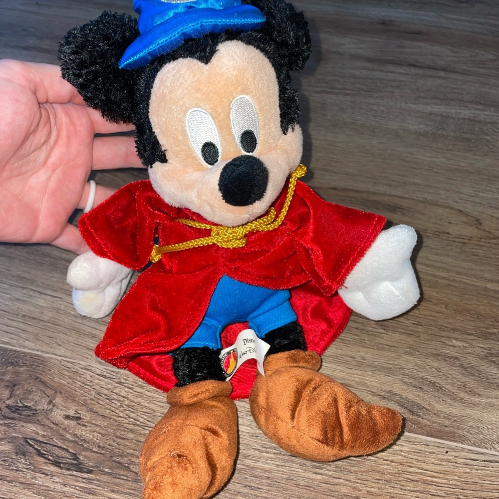 Disney Mickey Mouse Plush Toy Red and Blue Stuffed Animal